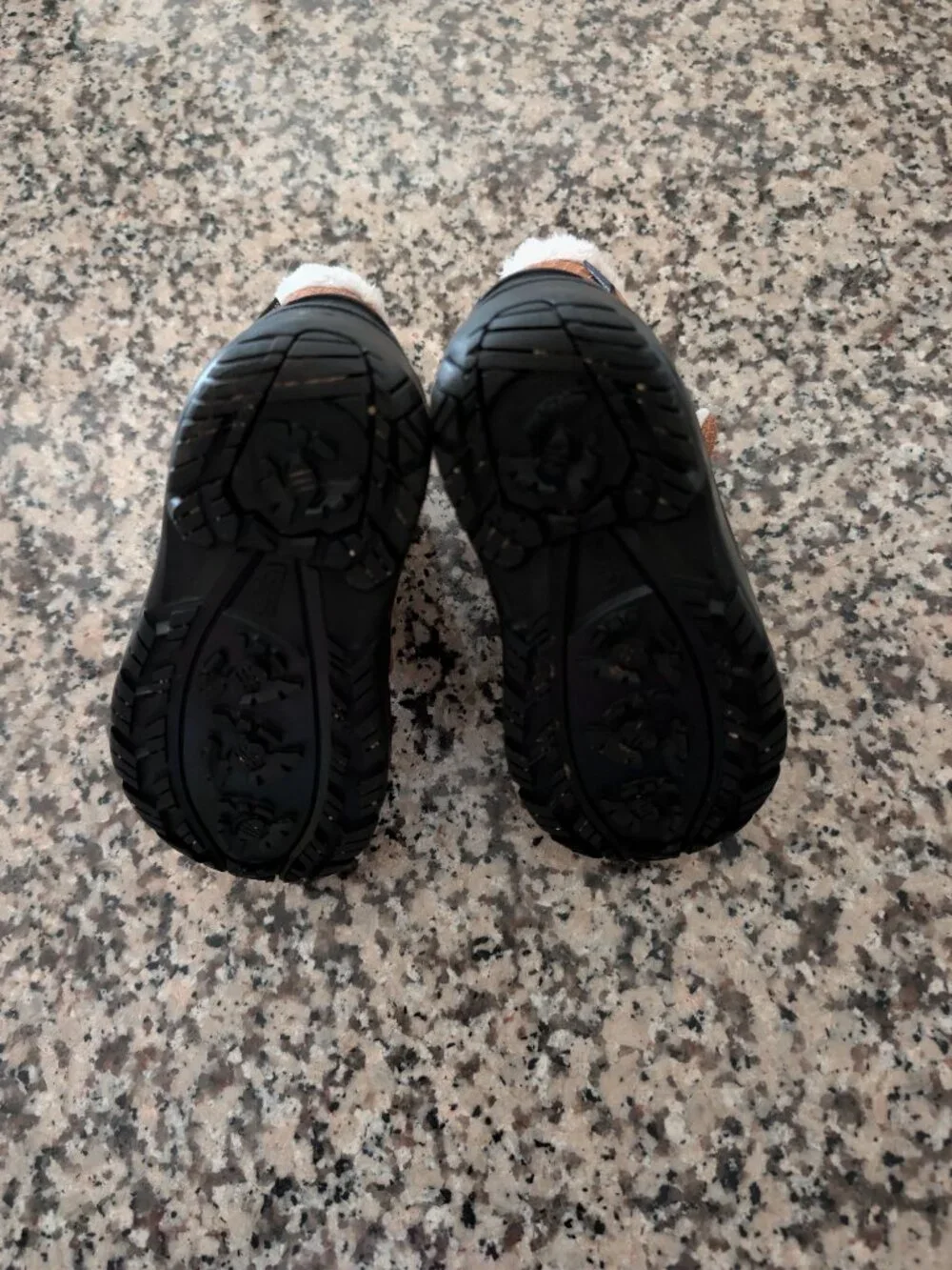 The North Face Kids Waterproof Winter Boots Brown Size 9